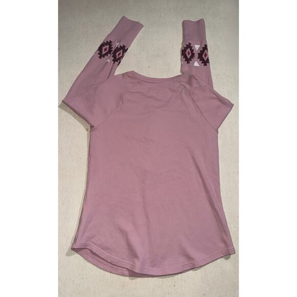 Ariat real women’s long sleeve Henley shirt - Picture 3 of 14